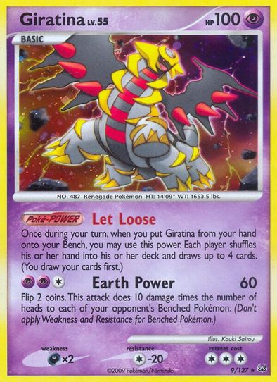 Giratina Lv. (9/127) [Platinum: Base Set] – Pokemon Plug