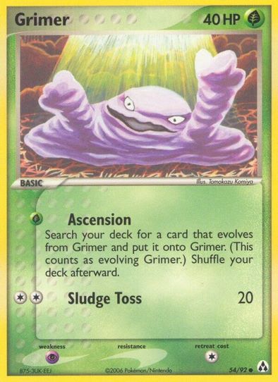 pokemon cards grimer - 088/165 - Pokemon 151 - Reverse Foil flip a coin Alolan Grimer 83/181 Pokmon card