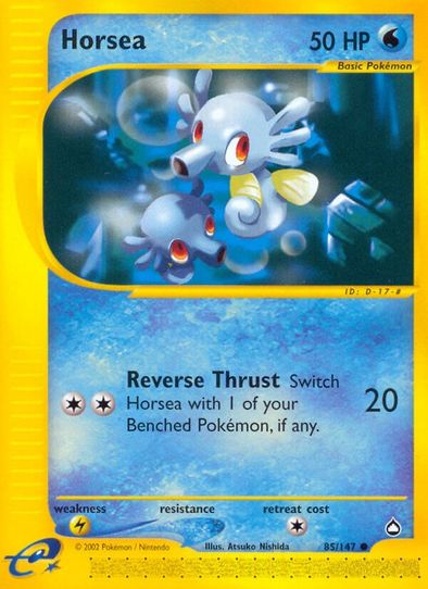 horsea pokemon card - (49) The item may be similar but not exactly the same as the image (e.g Vintage Uncommon - Horsea Ex