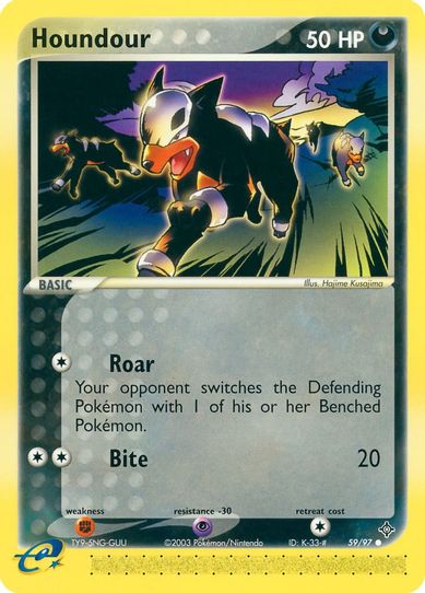 houndour pokemon card price The item available is listed in the Title Houndour 2004 EX: Team Rocket