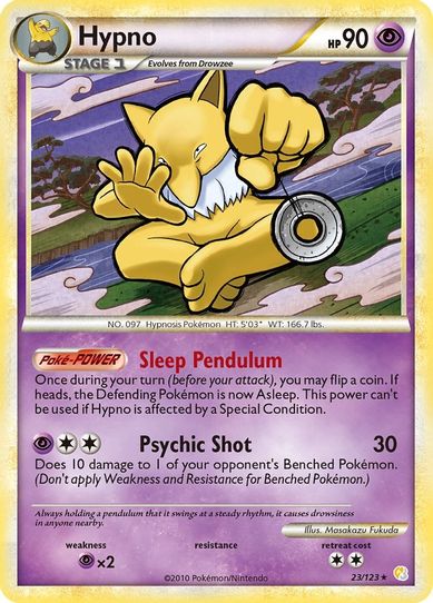 pokemon hypno card Hypno 1999 Pokemon Fossil Holo Rare #8 PSA Authenticated 8 Card