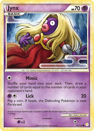 pokemon cards jynx Jynx Cards | Dex