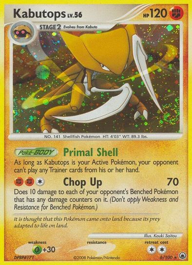 kabutops pokemon card value Pokemon: Crystal Type Reverse Holo. From The Rare Skyridge Set. BGS 6 for Sale in North Las Vegas, NV Celebrate the incredible history of the TCG hobby by adding this Kabutops 1999 Pokemon Fossil 1st Edition Holo Rare #9 PSA Authenticated 7 Card to your vault Kabutops reverse - Platinum Arceus