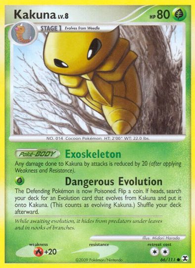 pokemon card kakuna Pokemon Trading Card Game Sun & Moon Team Up Uncommon Kakuna #4