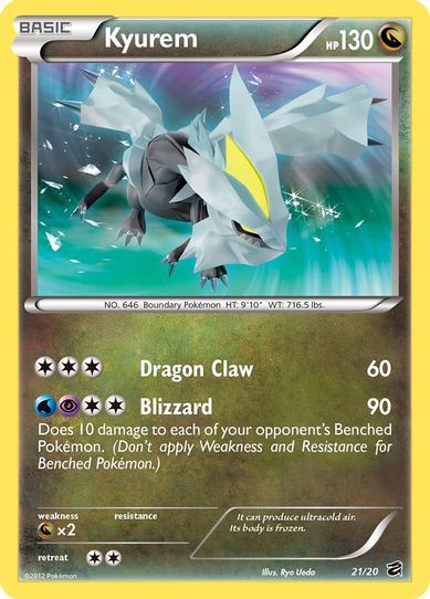 Kyurem (21/20) [Black & White: Dragon Vault