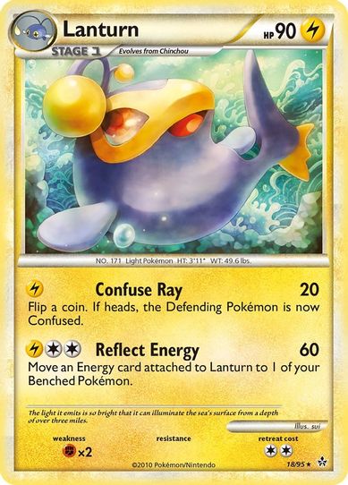 pokemon card lanturn Pokemon Primal Clash Lanturn #58