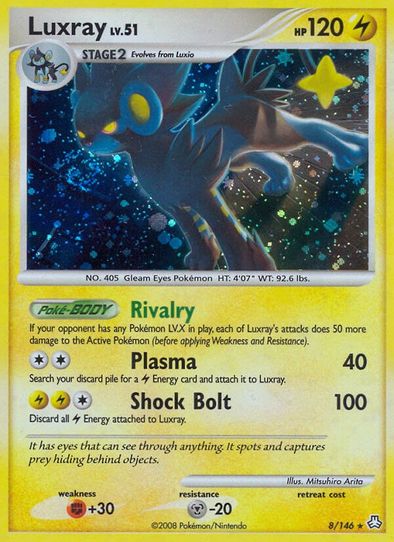 shiny luxray pokemon card POKMON CARD GAME sv6 118/101 SR