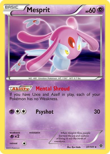 mesprit pokemon card - Azelf Uxie - Astral Radiance Retreat Cost 1 Mesprit | Diamond & PearlLegends