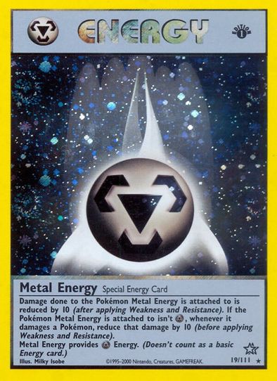 Metal Energy (Special) (19/105) [Neo Genesis] – Pokemon Plug