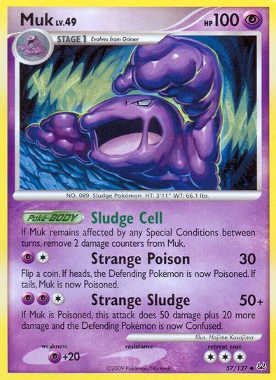 Muk (57/127) [Platinum: Base Set]  Pokemon Plug