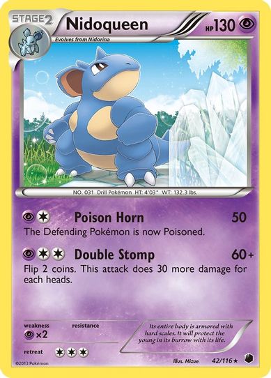 Nidoqueen (42/90) [HeartGold SoulSilver] – Pokemon Plug