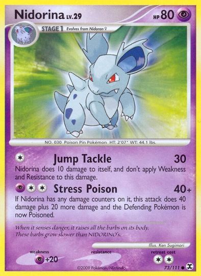 nidorina pokemon card Pokemon Card Japanese Team Rocket's Nidorina 059/098 sv10 C TCG