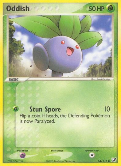 Oddish (64/115) [Unseen Forces] – Pokemon Plug