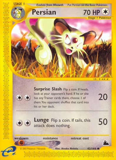 Persian (42/144) [Skyridge] – Pokemon Plug