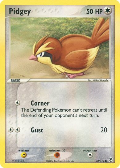 pidgey pokemon card Pokemon Single Card SECRET WONDERS