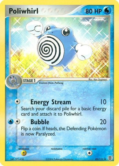 poliwhirl pokemon card 2023 Pokemon SV 151 #176/165 Poliwhirl Illustration Rare