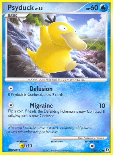 psyduck pokemon card value - 175/165 - Pokemon 151 - Illustration Rare Overthinking During your opponents next turn Pokemon Card JP 151 [SV2a