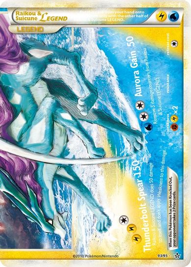 Raikou & Suicune Legend (Bottom) (93/95) [Heartgold & Soulsilver: Unle Pokemon Plug Raikou & Suicune Legend (Bottom) (93/95) [Heartgold & Soulsilver: Unle Pokemon Plug