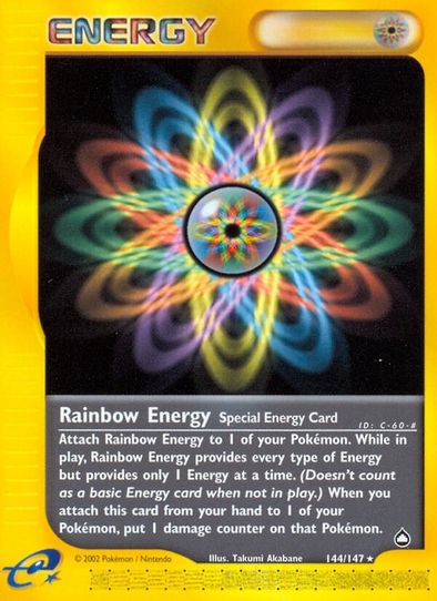 rainbow energy pokemon card - Sun & Moon - Base Set - While in play Rainbow Energy (17) - Team