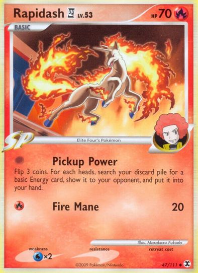 rapidash stage 1 pokemon card value Rapidash - Aquapolis - Pokemon