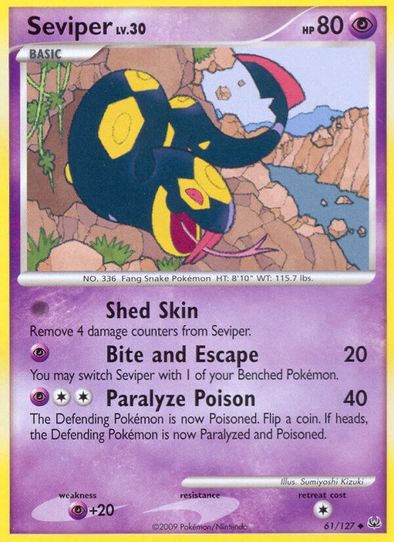pokemon seviper card Seviper | Dex