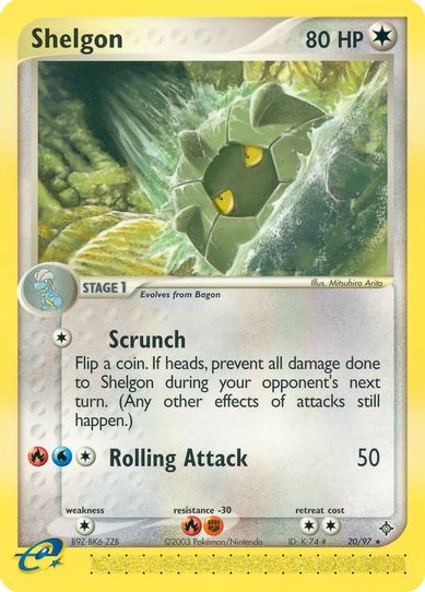 pokemon card shelgon - (56/108) Pokmon Hit Points90 HP Form Pokemon TCG - s7R -