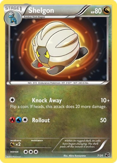 Shelgon (7/20) [Black & White: Dragon Vault