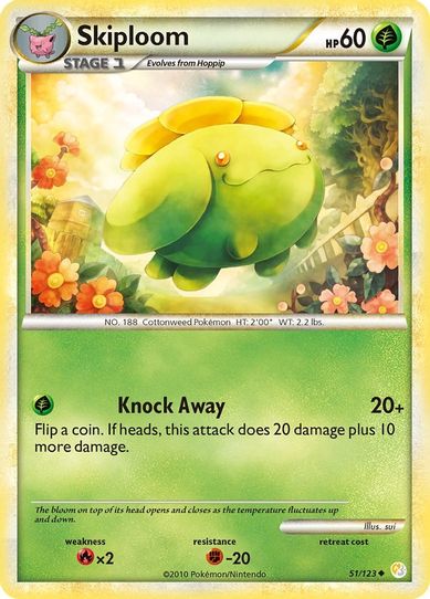 skiploom pokemon card Skiploom