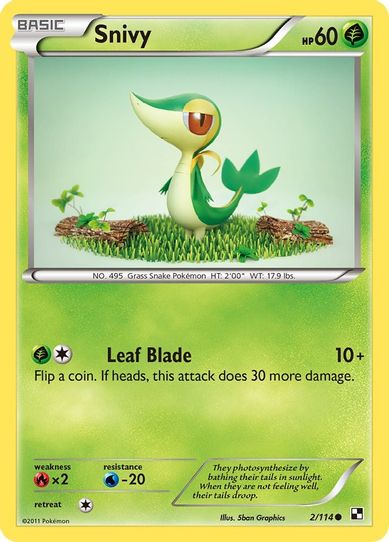 snivy pokemon card value TCG Spotlight: Some Of The Best Snivy Pokmon Cards
