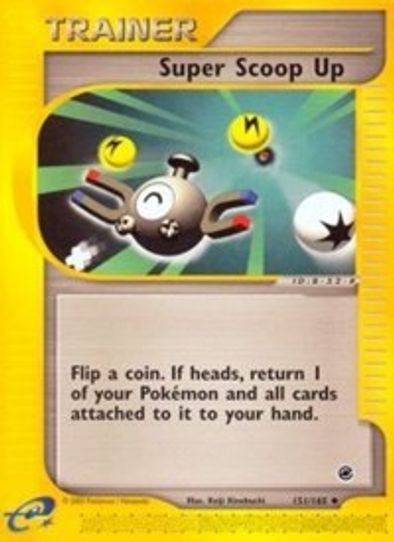 super scoop up pokemon card LeafGreen Type Super Scoop Up (99/112) [EX: