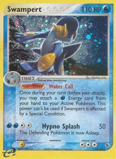 Swampert (13) [Legendary Collection]  Pokemon Plug