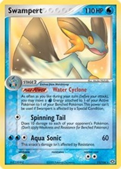 pokemon cards swampert Pokmon TCG XY Evolves from Marshtomp Swampert EX - Etsy
