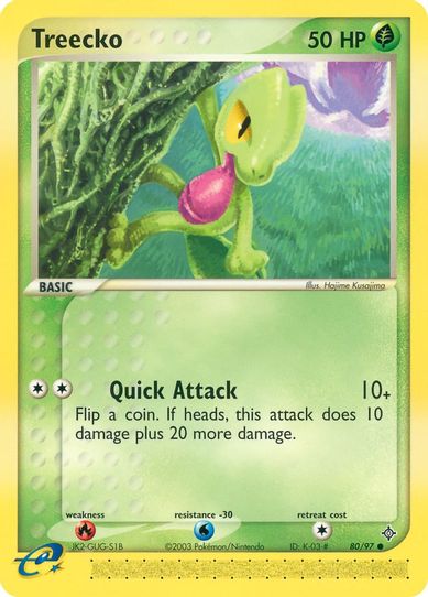 shiny treecko pokemon card The Sunbleached Gold Star Treecko is FINALLY HERE I think it looks absolutely AMAZING. Such a unique card a color variation to it with those vibrant yellow eyes and tail!!!! I usually