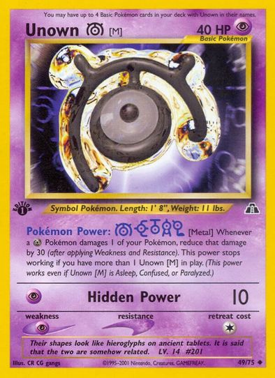 unown pokemon cards V & Vstar 065/195- Silver Tempest - Ultra Rare Card Lot prevent all damage by attacks done to your Unown Pokemon Unown cards TCG Collector