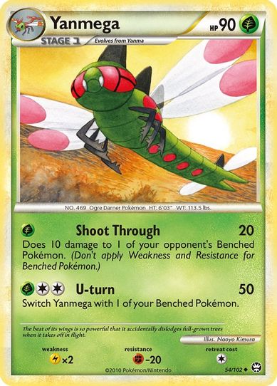 pokemon yanmega card Yanmega | Crown Zenith