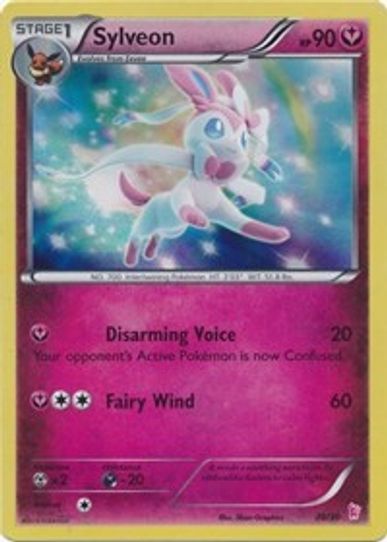 holographic trainer card pokemon value Sylveon