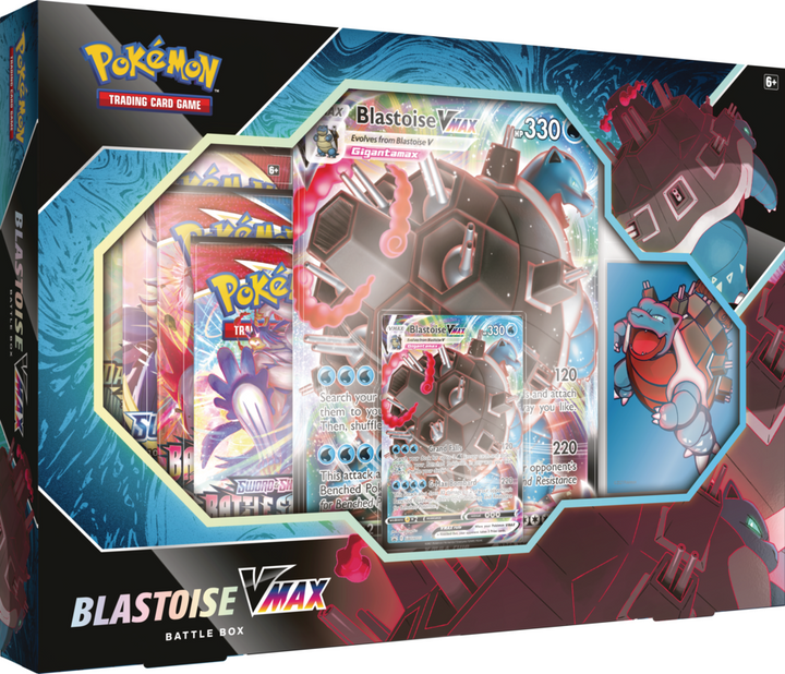 Venusaur VMAX or Blastoise VMAX Battle Box