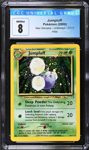 CGC (8) Jumpluff #7/111 - Neo Genesis - Unlimited (#3818563032) Pokemon Plug CGC (8) Jumpluff #7/111 - Neo Genesis - Unlimited (#3818563032) Pokemon Plug