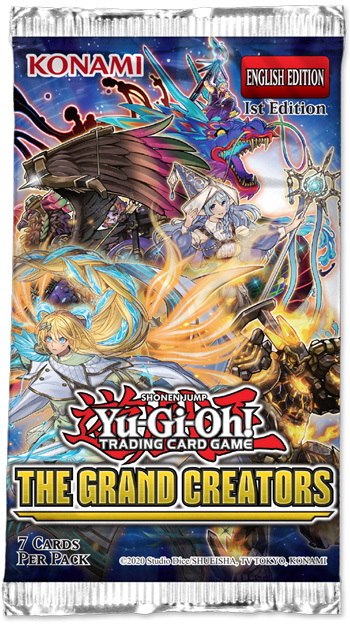 YuGiOh! Grand Creators Booster Packs & Boxes