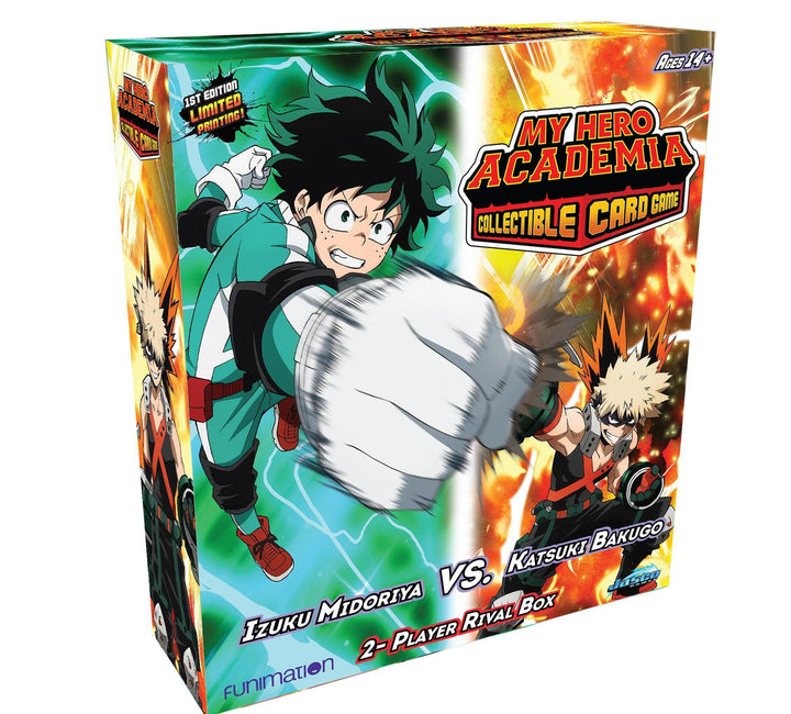 UniVersus: My Hero Academia CCG: 2-Player Rival Box (Izuku Midoriya VS. Katsuki Bakugo)