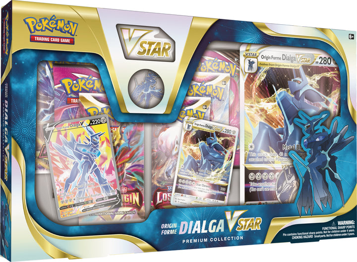 Pokémon TCG: 2022 Origin Forme Dialga / Palkia VSTAR Premium Collection Box