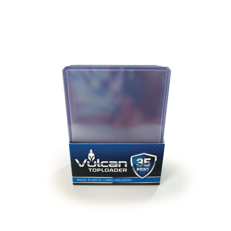 Vulcan Shield Toploader - 35 pt - (25 Count) Pokemon Plug Vulcan Shield Toploader - 35 pt - (25 Count) Pokemon Plug