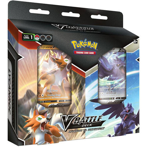 Pokémon TCG: V Battle Deck Bundle - Lycanroc vs. Corviknight
