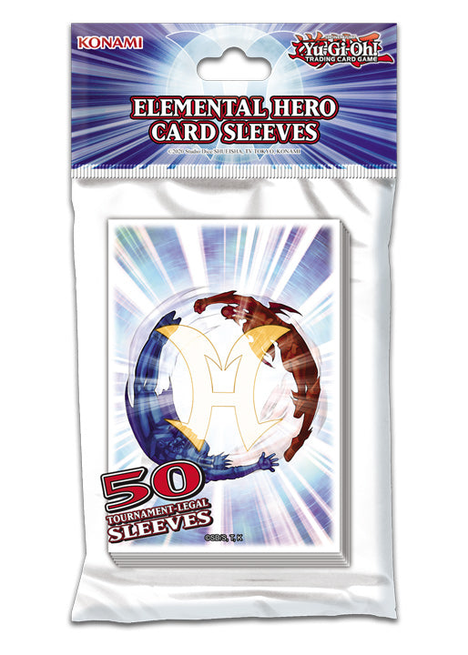Konami - YuGiOh! Elemental HERO Card Sleeves (50ct) Konami - YuGiOh! Elemental HERO Card Sleeves (50ct)
