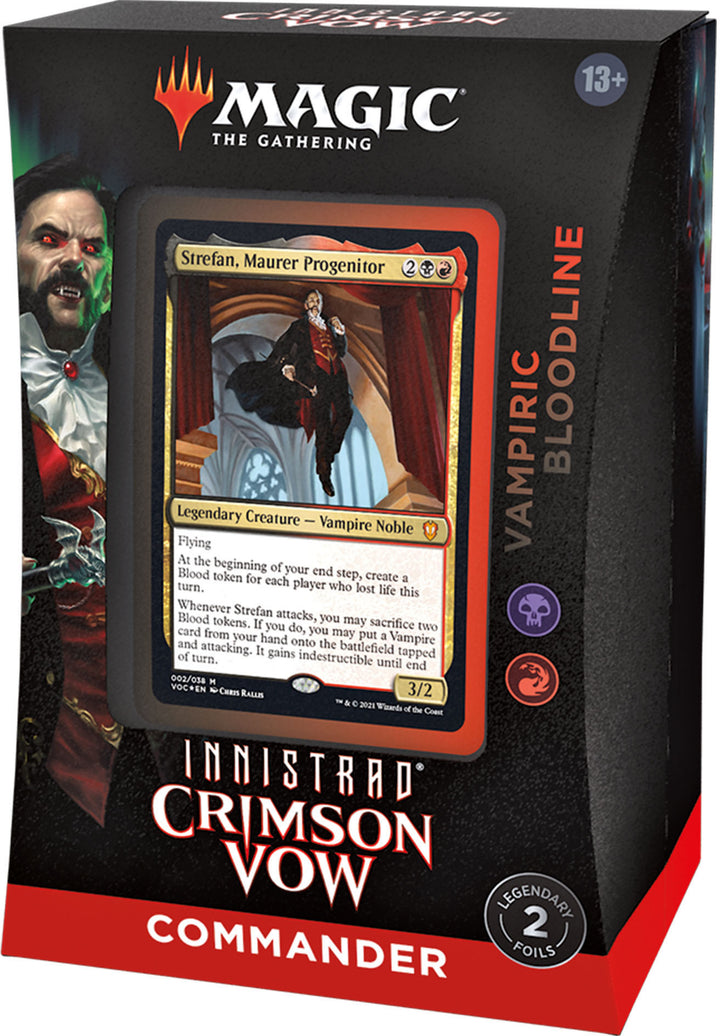 Magic the Gathering: Crimson Vow - Commander Decks & Cases
