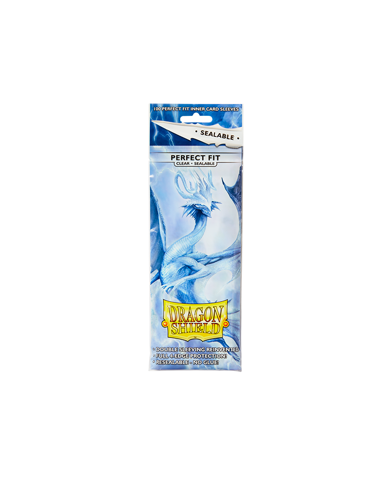 Dragon Shield Perfect Fit Resealable - Clear - 100ct Pokemon Plug Dragon Shield Perfect Fit Resealable - Clear - 100ct Pokemon Plug