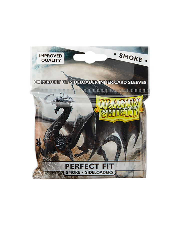 Dragon Shield Perfect Fit Sideloader - Smoke - 100ct
