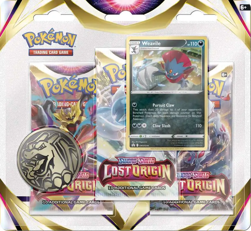Lost Origin 3-Pack Blister Packs & Cases Pokemon Plug Lost Origin 3-Pack Blister Packs & Cases Pokemon Plug