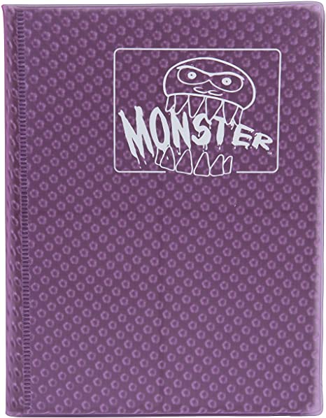 Monster Binder - 4 Pocket Trading Card Album (Anti-Theft Pockets Hold 160+ Cards)