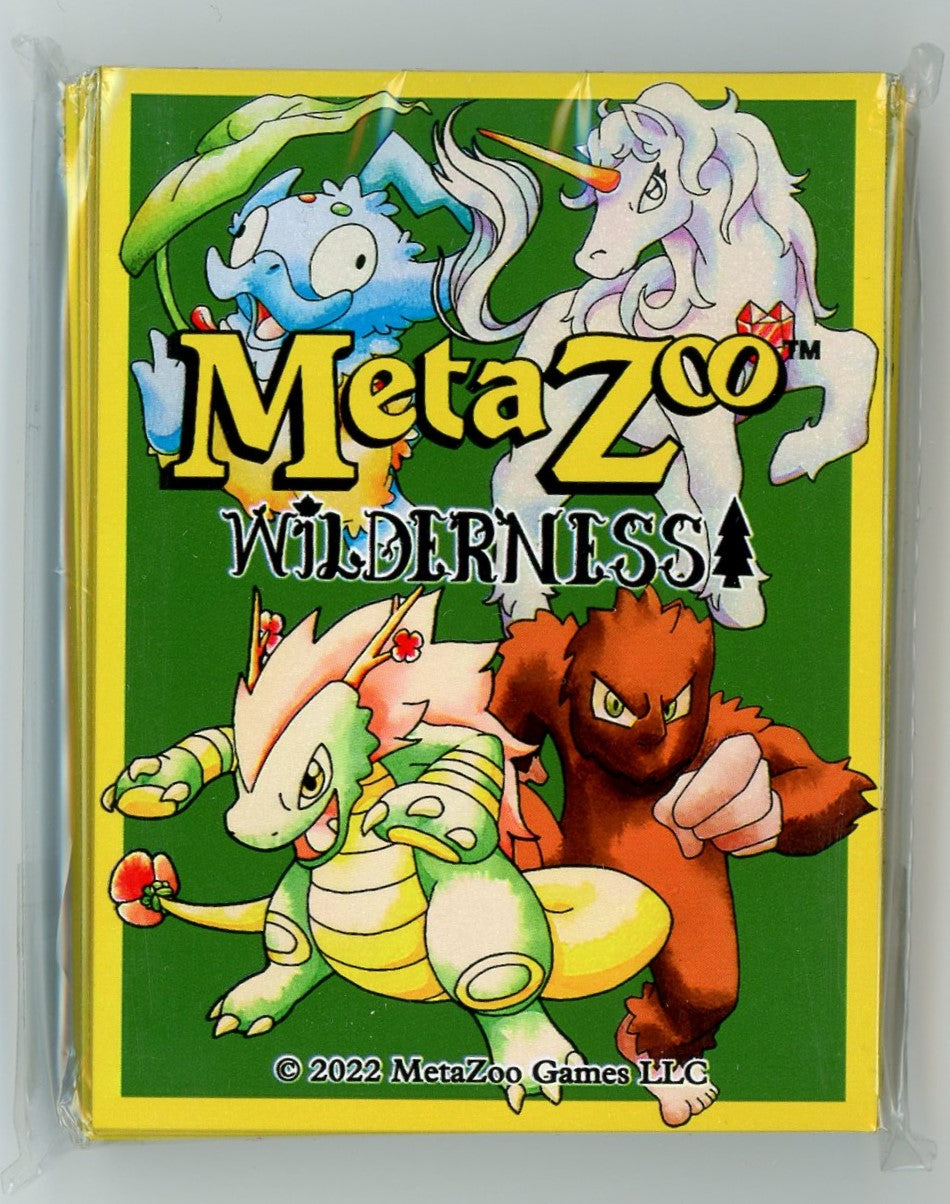 metazoo card sleeves MetaZoo - Wilderness Spellbook